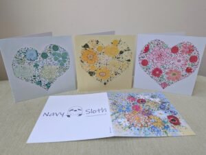 arty anniversary cards