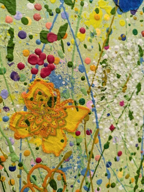 detail close up of butterfly