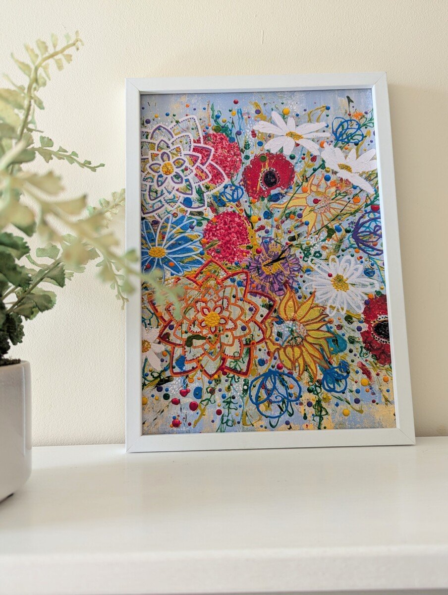Wildflower Bouquet - Floral Art print - Image 4